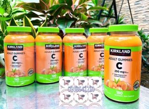 Bo-sung-vitamin-C-voi-Adult-Gummies-250mg-Kirkland