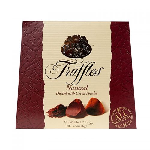 truffettes de france truffles natural dusted with cocoa powder